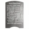 Motivplatte 006-001-001 Stahl Sauerländer Worte 2