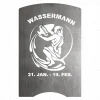 Motivplatte 009-001-000 Stahl Wassermann