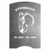 Motivplatte 009-012-000 Stahl Steinbock